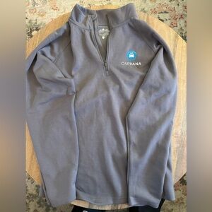 Carvana ¼ zip sport pullover. Grey - NWoT- Charles River- Large